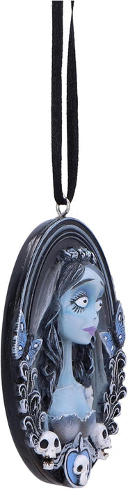 Nemesis Now Corpse Bride Emily Hanging Ornament 8.5cm, Resin, Pale Blue, Officially Licensed Corpse Bride Merchandise, Detailed Design, Cast in the Finest Resin, Expertly Hand-Painted