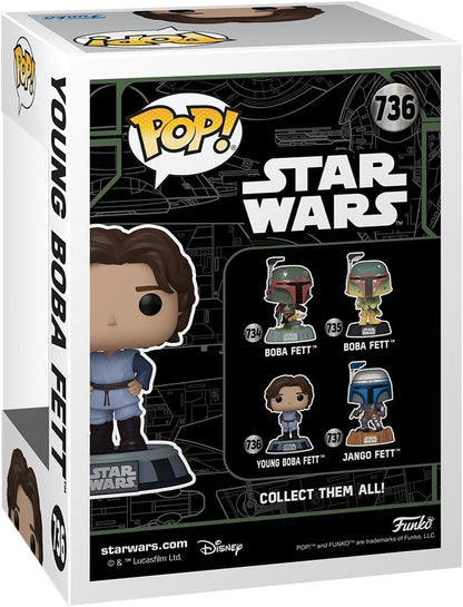 Funko Pop! Star Wars: FL - Boba Fett - (Young) - Collectable Vinyl Figure - Gift Idea - Official Merchandise - Toys for Kids & Adults - Movies Fans - Model Figure for Collectors and Display