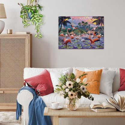 Ravensburger Puzzle 12000574 - Pinke Flamingos - 1000 Teile Puzzle für Erwachsene und Kinder ab 14 Jahren, Tier-Puzzle