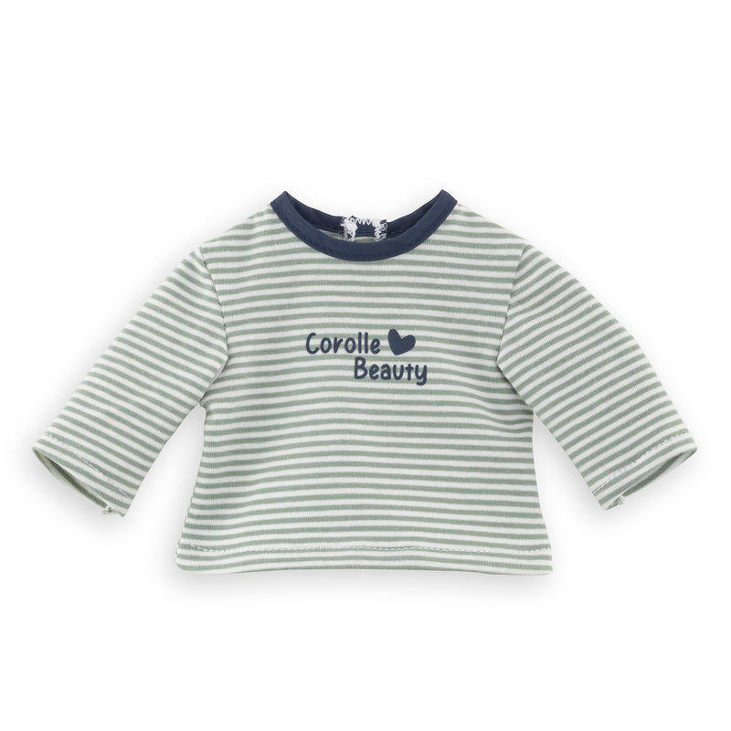 Ma Corolle 9000212800 T-Shirt, gestreift, Lange Ärmel, Kleidung, für Puppen, 36 cm, ab 4 Jahren