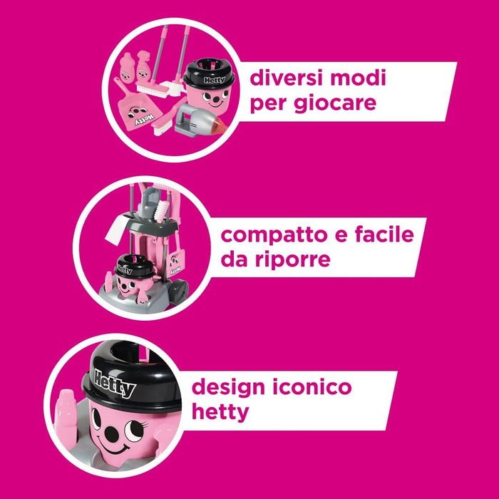 Casdon - Casdon Schoonmaak Trolley Hetty Deluxe Speelset