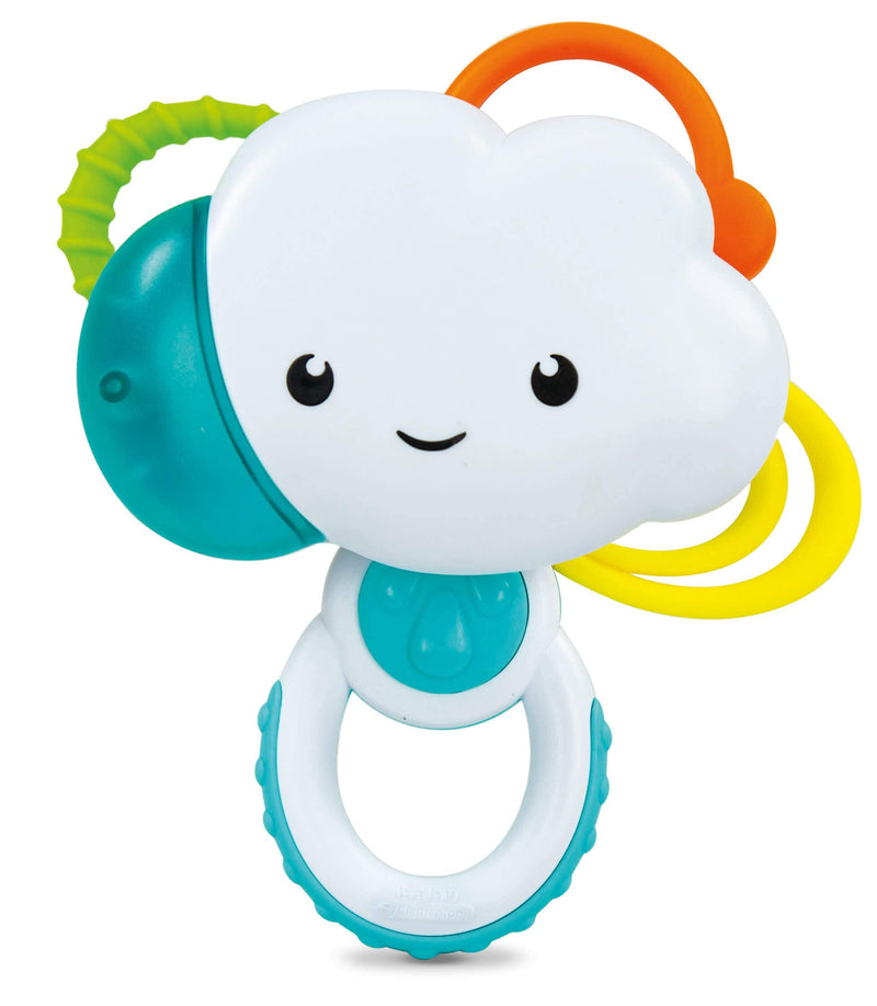 Clementoni - Cloud Rattle, 17324, Multi-Coloured