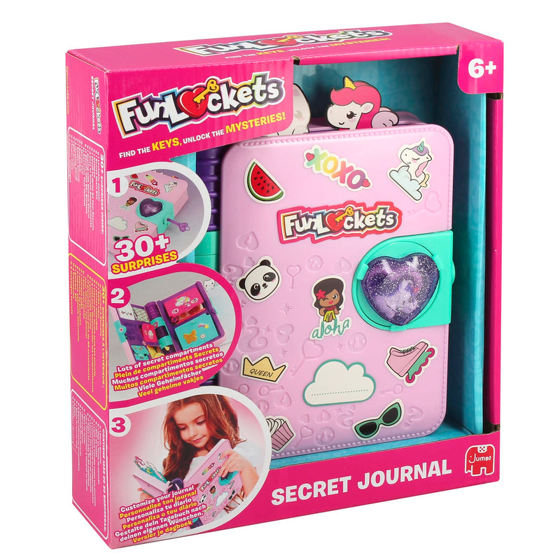 FUNLOCKETS – Geheimes Tagebuch, versteckte Schlüssen, ab 6 Jahren