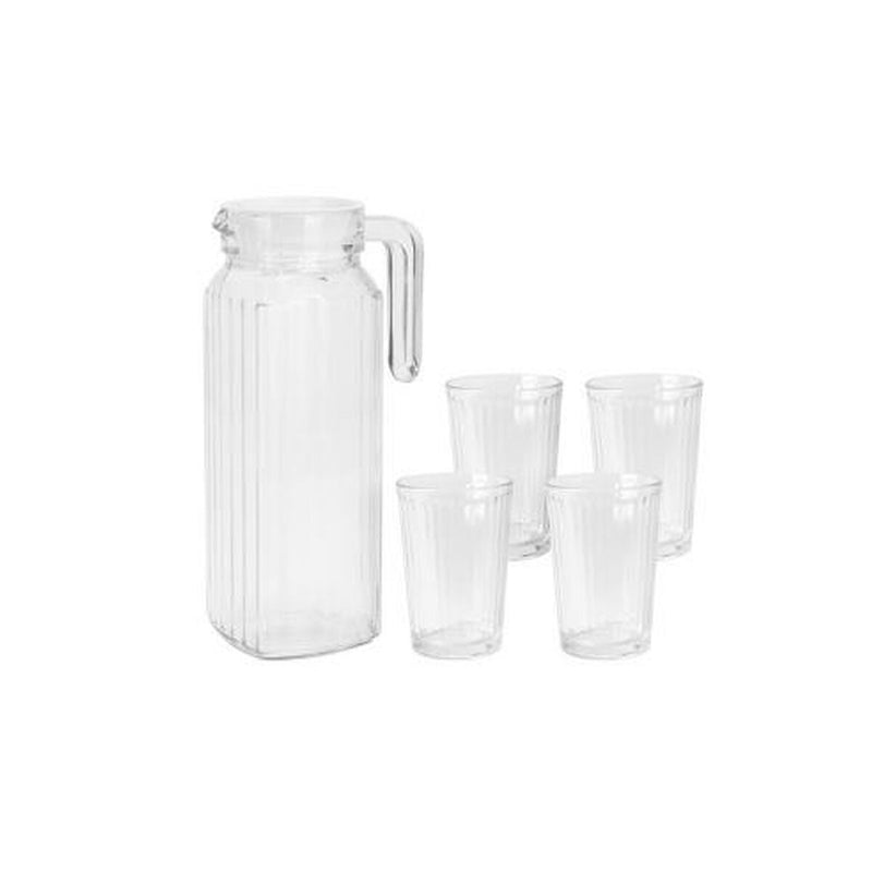 Drinkglazenset met Kan 5dlg.