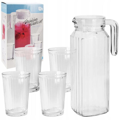 Drinkglazenset met Kan 5dlg.