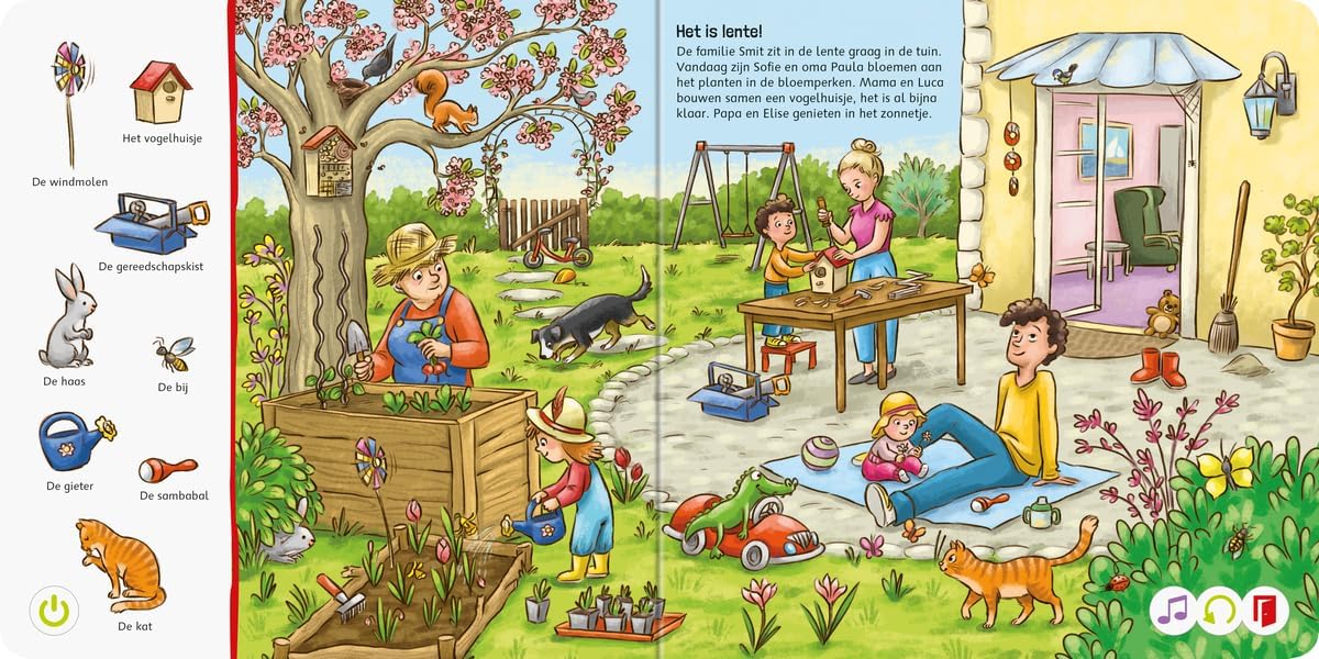 Ravensburger - Tiptoi Boek Zoeken en Ontdekken: De Seizoenen