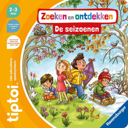 Ravensburger - Tiptoi Boek Zoeken en Ontdekken: De Seizoenen