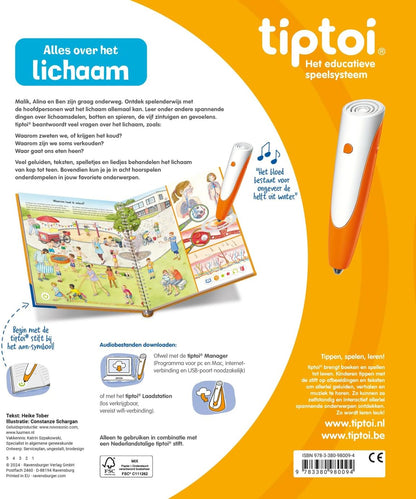 Ravensburger - Tiptoi Boek Alles Over Het Lichaam