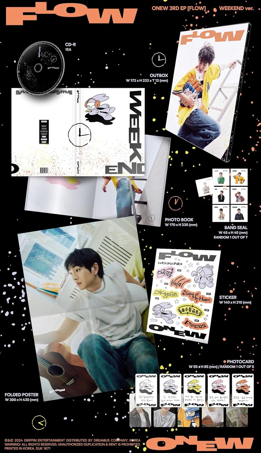 Flow - incl. Photobook, Band Seal, Sticker, Photocard + Folded Poster