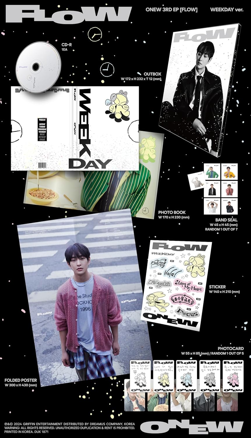 Flow - incl. Photobook, Band Seal, Sticker, Photocard + Folded Poster