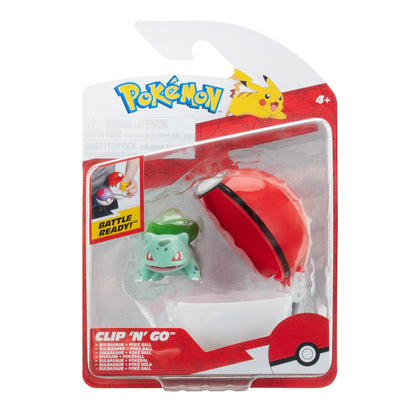 PKW - Clip 'N' Go (Bulbasaur #1 with Poké Ball) W18