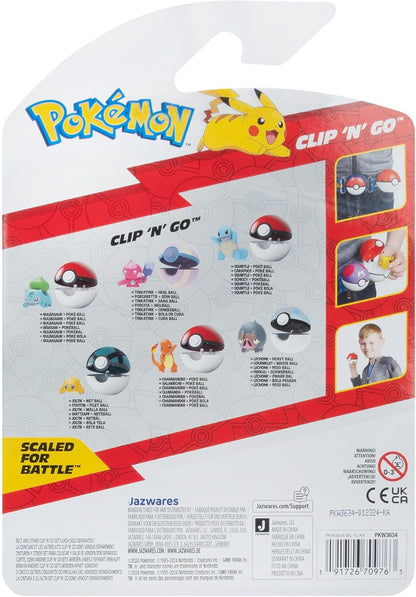 PKW - Clip 'N' Go (Bulbasaur #1 with Poké Ball) W18