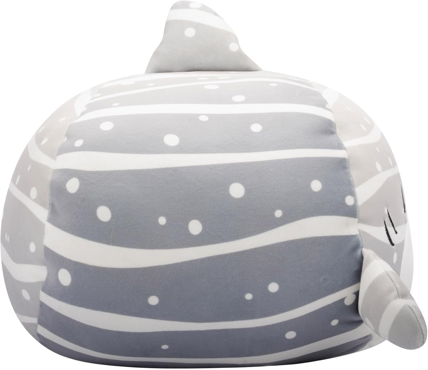 Squishmallows SQCR06550 Stackables 12-Inch Sachie The Grey Striped Whale Shark