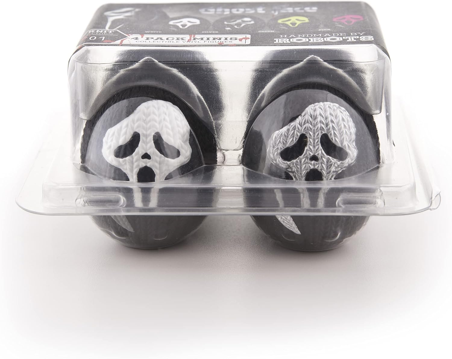 Handmade by Robots - Scream movies GHOST FACE SET OF 4 MINIS Vinyl Figure Ghost Face Mini Egg 4Pk