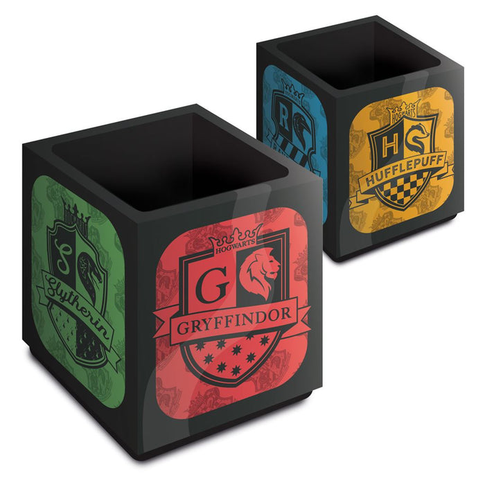 Harry Potter (Bold Crests) Square Pen Pot