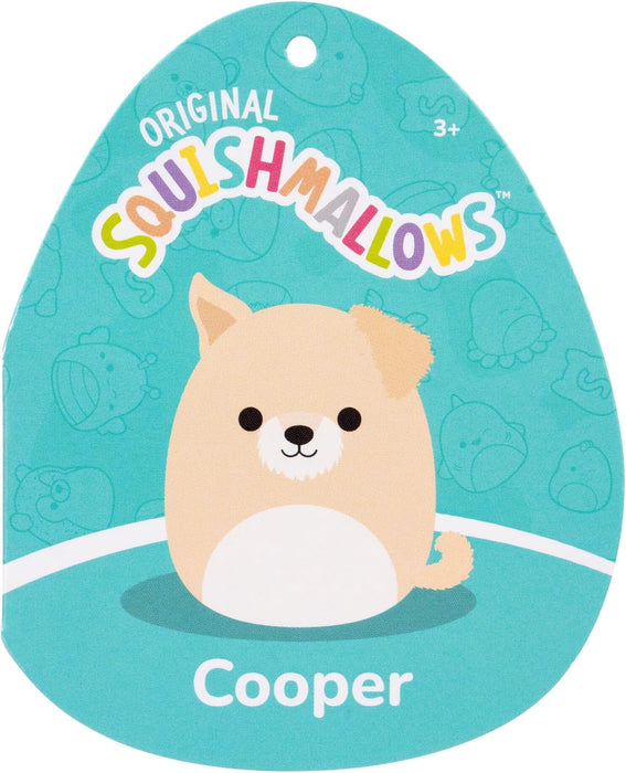 Squishmallows Pluschfigur Tan Dog with White Belly