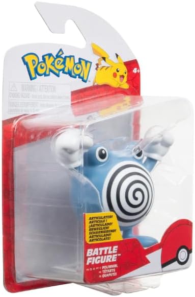 Pokémon Pokemon Fighting Figure, Poliwhirl Figure Toy Set