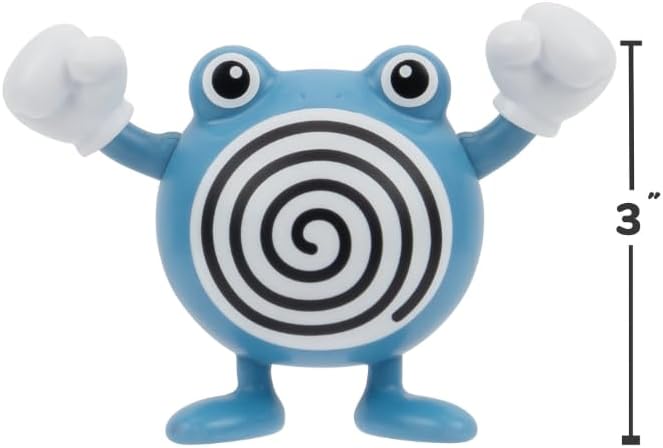 Pokémon Pokemon Fighting Figure, Poliwhirl Figure Toy Set