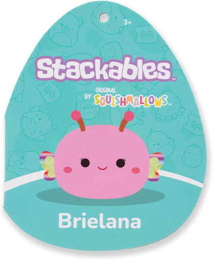 Original Squishmallows Stackables 12 Inch Brielana the Pink Butterfly