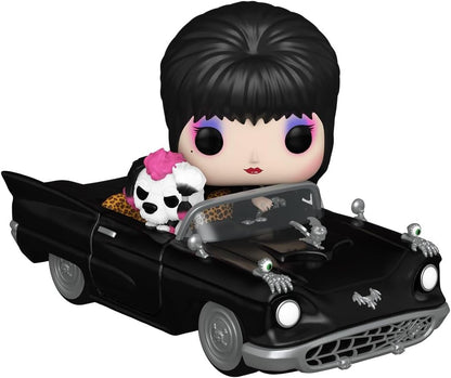 Funko Pop! Rides Deluxe: Elvira Mistress Of the Dark With Macabre Mobile - Collectable Vinyl Figure - Gift Idea - Official Merchandise - Toys for Kids & Adults - Movies Fans