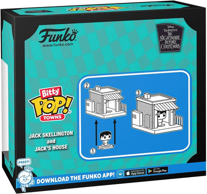Bitty Pop! Towns Jack Skellington and Jack's House