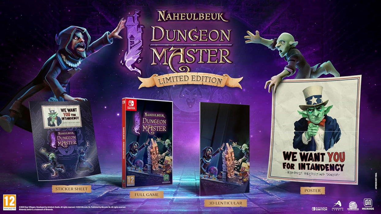 Microids Naheulbeuk's Dungeon Master Limited Edition - Switch