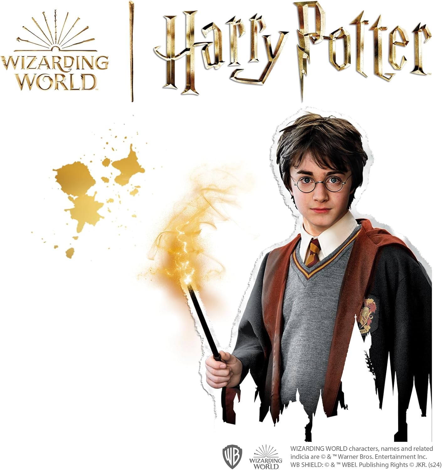 SES Creative 9345 Harry Potter Characters Iron Kids with 2000 PVC Free Fusible Arts and Craft Kit with Beads, Pegboard and Stickers, Multi