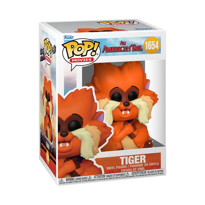 Funko Pop! Movies: American Tail – Tiger  - an American Tail - Collectable Vinyl Figure - Gift Idea - Official Merchandise - Toys for Kids & Adults - Movies Fans - Model Figure for Collectors