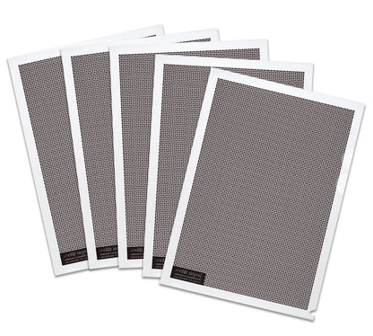 PLUS Japan, Peek-Proof Security Folder "Camouflage" A4 Clear, 5 Pieces Pack
