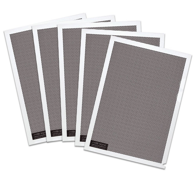 PLUS Japan, Peek-Proof Security Folder "Camouflage" A4 Clear, 5 Pieces Pack