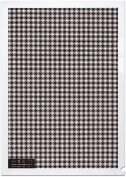 PLUS Japan, Peek-Proof Security Folder "Camouflage" A4 Clear, 5 Pieces Pack