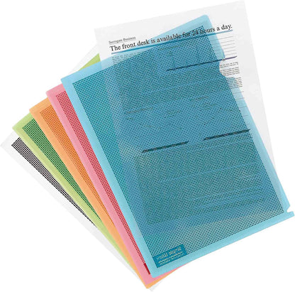 PLUS Japan, Peek-Proof Security Folder "Camouflage" A4 Assorted Colours, 5 Pieces Pack, FL-127CH 5PE