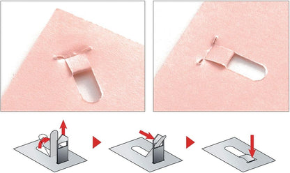 Plus Japan Pink Blister Basting without Brackets/31148 1 pcs