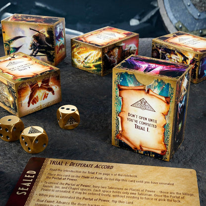 Hasbro Gaming Talisman Alliances: Fate Beckons Board Game | Talisman Expansion | Cooperative Fantasy Adventure Games | Ages 12+ | 2 to 6 Players