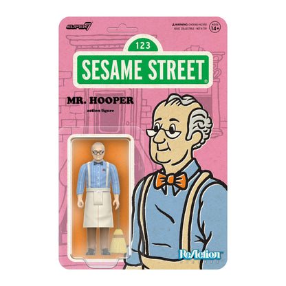 SUPER7 Sesame Street Reaction Figures Wave 03 Mr. Hooper Action Figure
