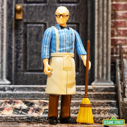 SUPER7 Sesame Street Reaction Figures Wave 03 Mr. Hooper Action Figure