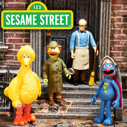 SUPER7 Sesame Street Reaction Figures Wave 03 Mr. Hooper Action Figure
