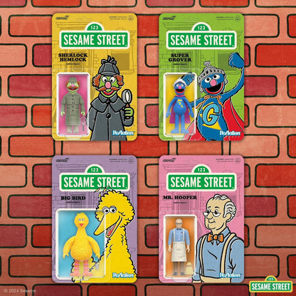 SUPER7 Sesame Street Reaction Figures Wave 03 Mr. Hooper Action Figure