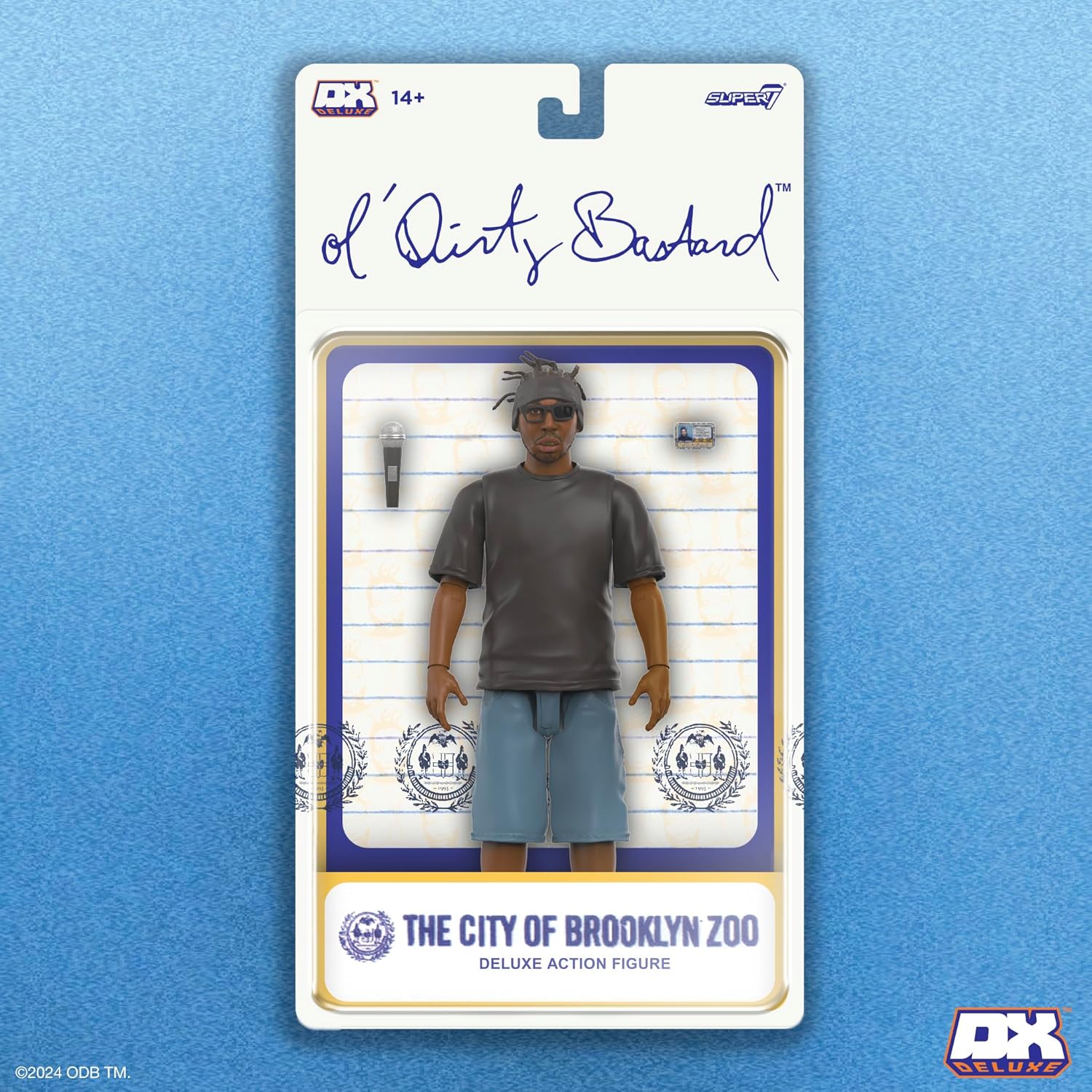 Super7 Run DMC Joseph Run Simmons 3.75 in Reaction Figure 3.75-INCH ODB - Deluxe