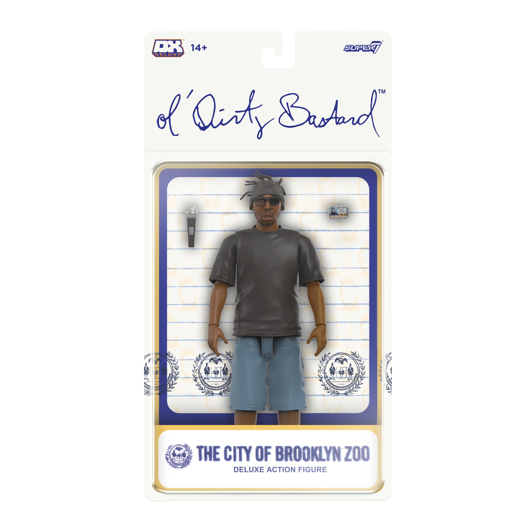 Super7 Run DMC Joseph Run Simmons 3.75 in Reaction Figure 3.75-INCH ODB - Deluxe
