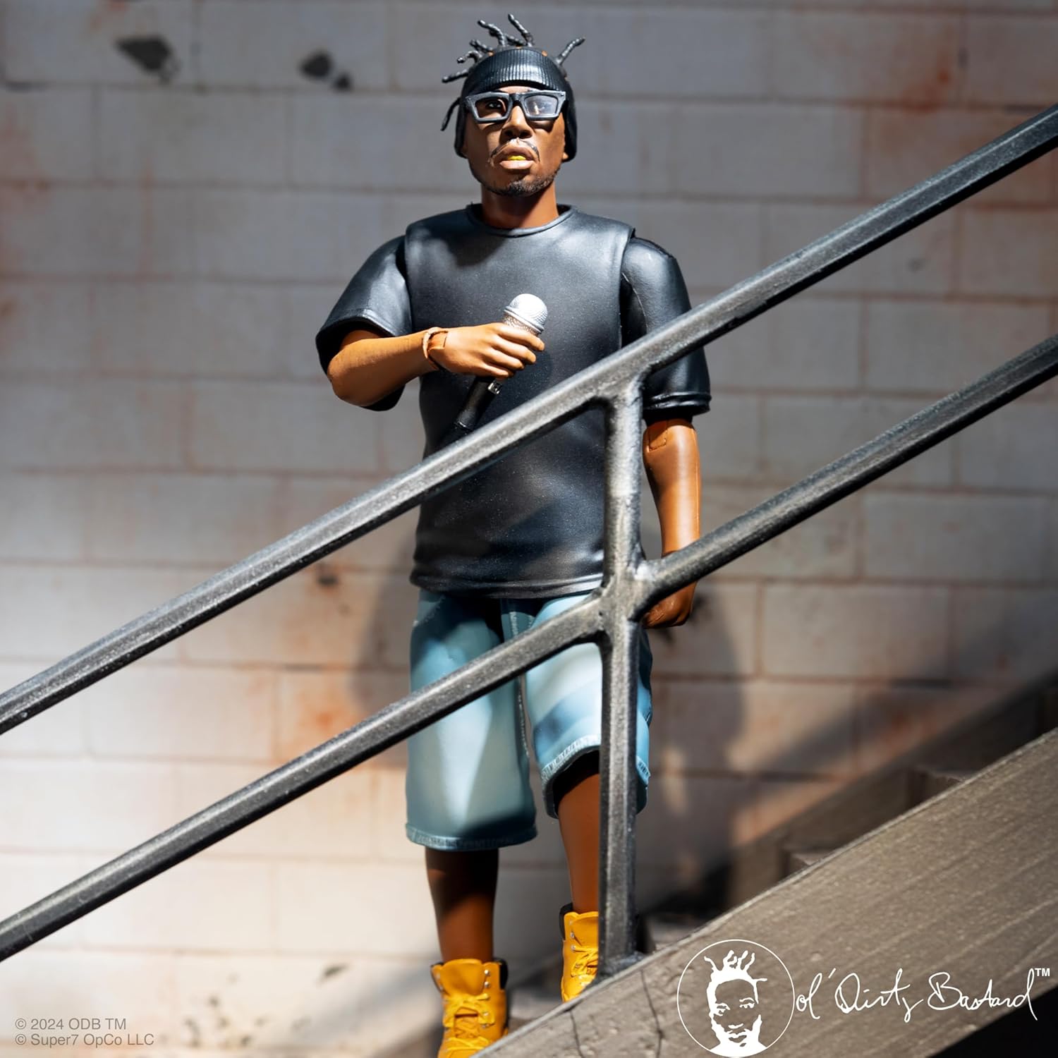 Super7 Run DMC Joseph Run Simmons 3.75 in Reaction Figure 3.75-INCH ODB - Deluxe