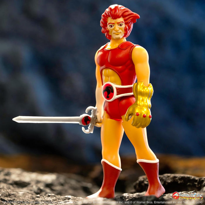 Super7 Thundercats Mirror Lion-O - 3.75" Thundercats Action Figure with Accessory Classic TV Show Collectibles and Retro Toys