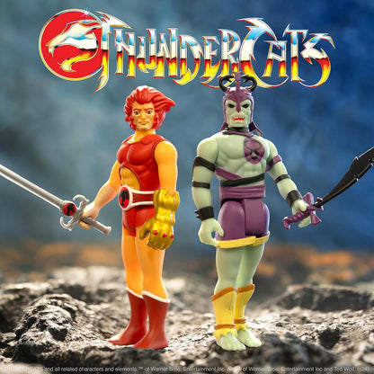 Super7 Thundercats Mirror Lion-O - 3.75" Thundercats Action Figure with Accessory Classic TV Show Collectibles and Retro Toys