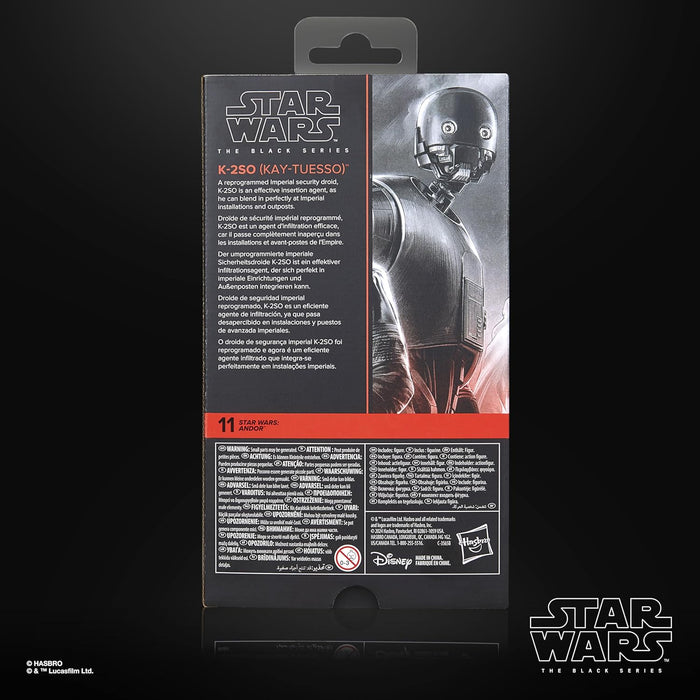 Star Wars The Black Series K-2SO (Kay-Tuesso), Star Wars: Andor Collectible 6 Inch Action Figure