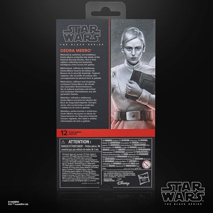 Star Wars The Black Series Dedra Meero, Star Wars: Andor Collectible 6 Inch Action Figure