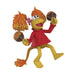Boss Fight Studio Red, Fraggle Rock Collectible Action Figure – Highly Articulated Figurine - Accessories Including Hat, Magnifying Glass, Whistle, Maracas, Interchangeable Hands & Expression – 1:12
