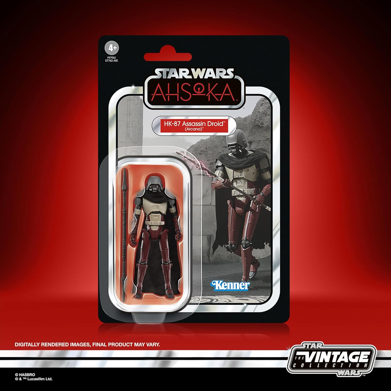Star Wars The Vintage Collection HK-87 Assassin Droid (Arcana), Star Wars: Ahsoka 3.75 Inch Action Figure