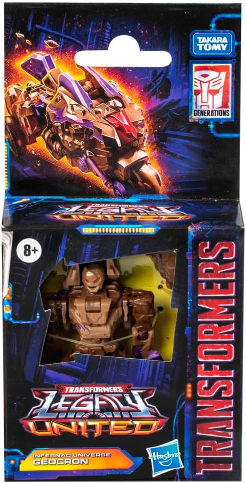 Transformers Legacy United Core Class Infernac Universe Geocron Action Figure
