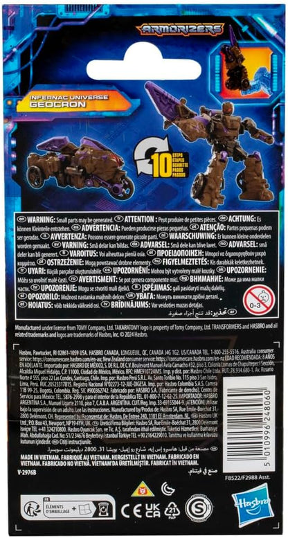 Transformers Legacy United Core Class Infernac Universe Geocron Action Figure