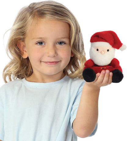Aurora, 99131, Palm Pals Santa Claus, 5In, Soft Toy, Red & White